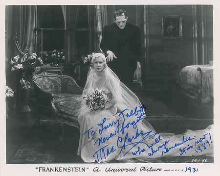 Lot #388 Frankenstein: Mae Clarke - Image 1
