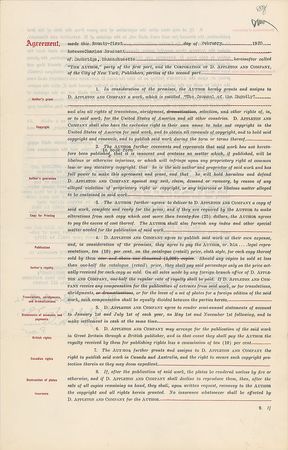 Lot #228 Sunset Boulevard: Charles Brackett - Image 1