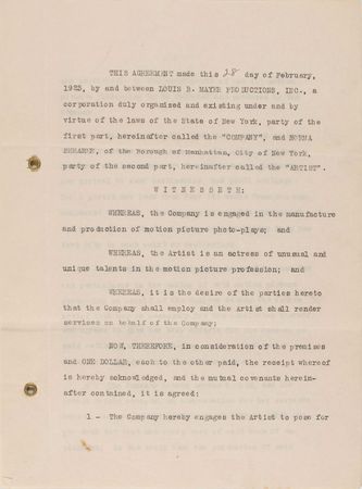 Lot #203 Norma Shearer - Image 1