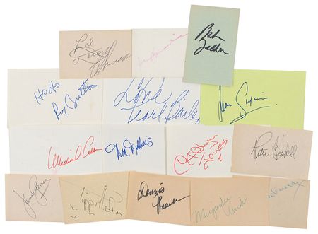 Lot #250 Actors and Actresses - Image 1