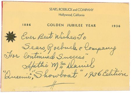 Lot #241 Gone With the Wind: Hattie McDaniel - Image 1