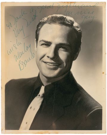 Lot #26 Marlon Brando