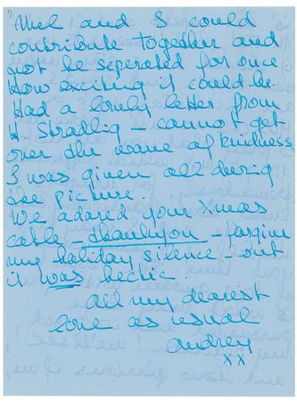 Lot #181 Audrey Hepburn - Image 8