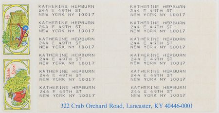 Lot #191 Katharine Hepburn - Image 1