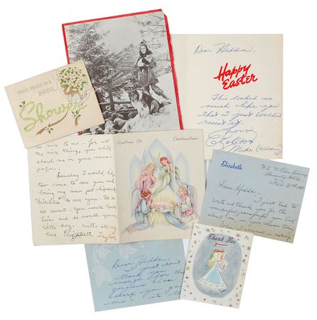 Lot #182 Elizabeth Taylor and Hedda Hopper - Image 1