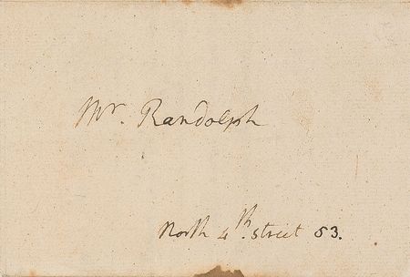 Lot #6 Thomas Jefferson: 