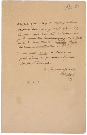 Lot #738 Francois-Adrien Boieldieu Signed Letter - Image 1