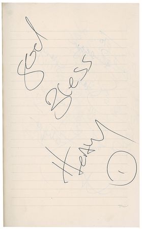 Lot #850 Autograph Book: 