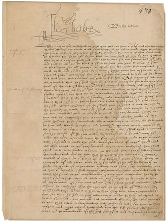 Lot #297 Queen Elizabeth I: Support for the soldier who saved her from ‘Bloody Mary’ - Image 1