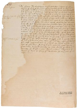 Lot #297 Queen Elizabeth I: Support for the soldier who saved her from ‘Bloody Mary’ - Image 2