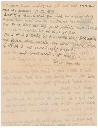 Lot #181 George Washington Carver: ?A man brought his little afflicted boy down from Washington D. C. last week and new ones are coming all the time? - Image 2