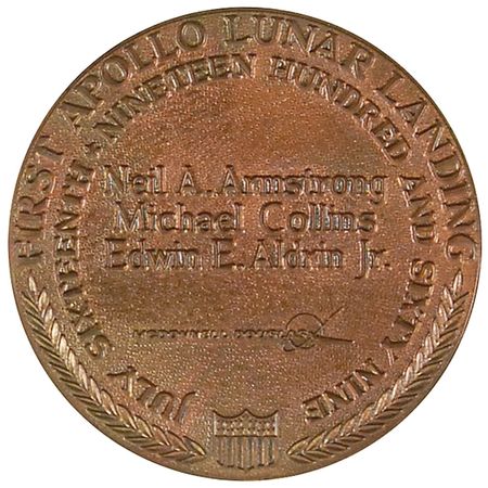 Lot #479 Apollo 11 Medallion - Image 2