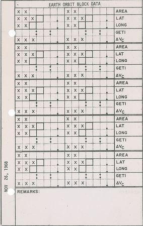 Lot #474 Apollo 08 Flown Checklist - Image 2