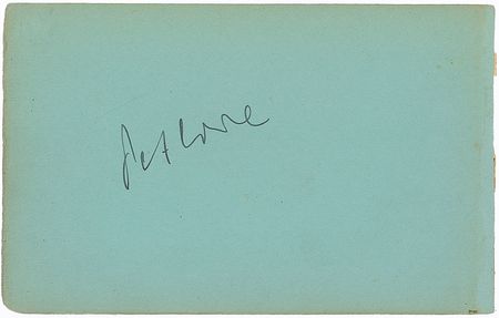 Lot #1564 Peter Lorre and Conrad Veidt Signatures - Image 1