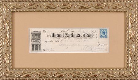 Lot #647 P. G. T. Beauregard Handwritten Letter Signed - Image 1
