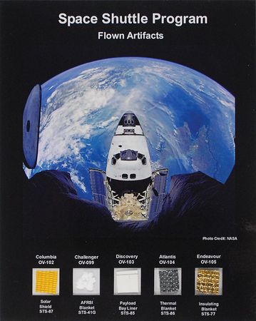Lot #492 Space Shuttle Flown Artifacts Flown Artifacts - Image 2