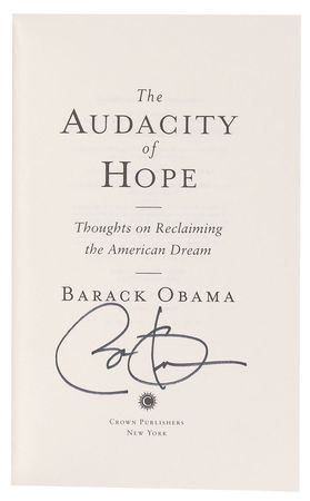 Lot #165 Barack Obama Book - Image 1