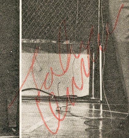 Lot #1060 Beatles: John Lennon: Lennon photo acquired backstage by a star-struck teen?s teacher - Image 2