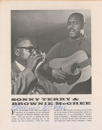 Lot #871 Blues Musicians Signed Photographs - Image 2