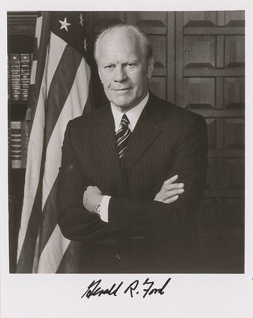 Lot #141 Gerald Ford - Image 1