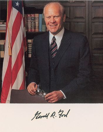 Lot #141 Gerald Ford - Image 2