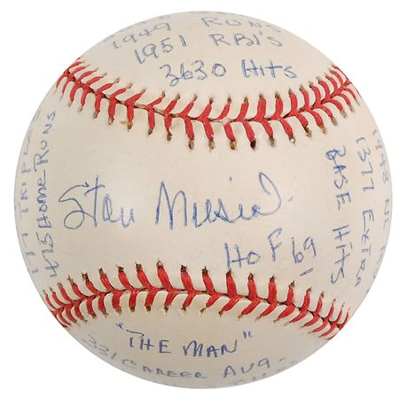 Lot #1469 Stan Musial Baseball - Image 1
