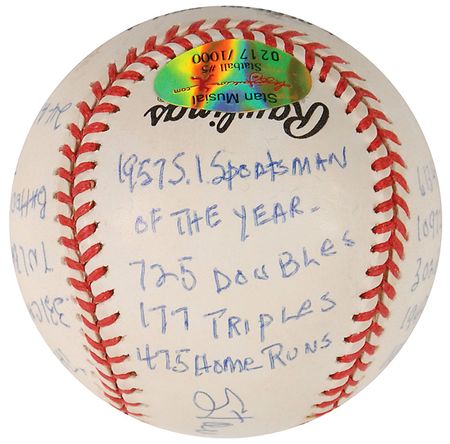 Lot #1469 Stan Musial Baseball - Image 2