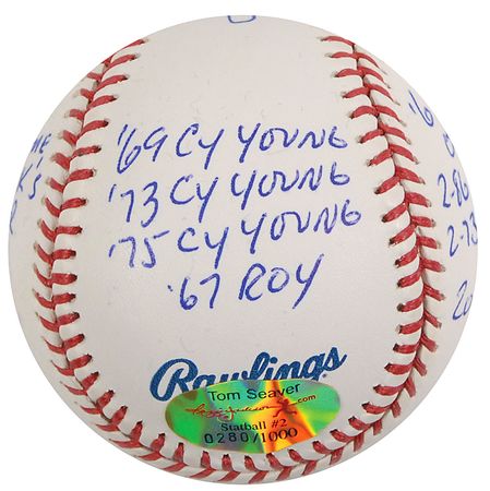 Lot #1510 Tom Seaver Baseball - Image 3