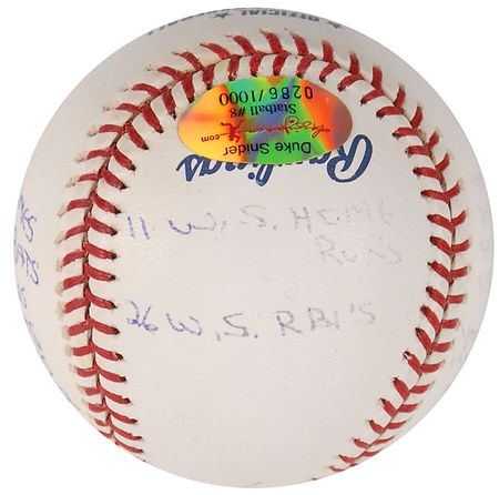 Lot #1513 Duke Snider Baseball - Image 5