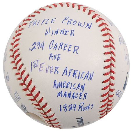 Lot #1498 Frank Robinson Baseball - Image 2