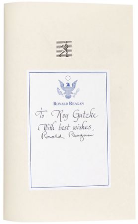 Lot #145 Ronald Reagan Book - Image 1