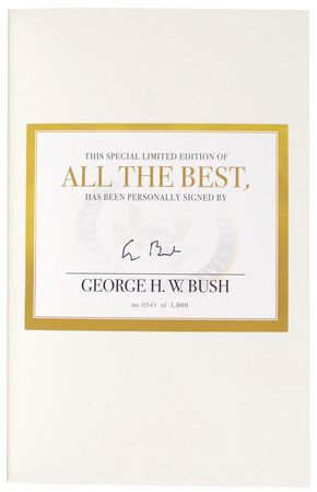 Lot #154 George Bush Book - Image 1