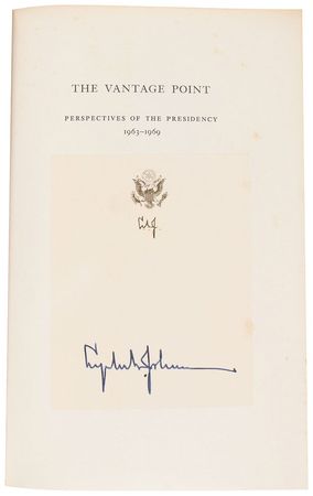 Lot #130 Lyndon B. Johnson Book - Image 1