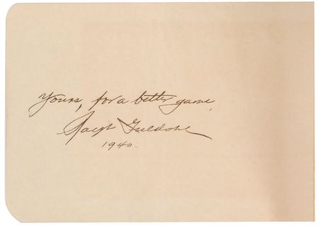 Lot #1305 Ralph Guldahl Book - Image 1