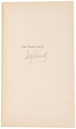 Lot #683 John Galsworthy - Image 1