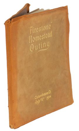 Lot #341 Harvey Firestone: Elaborate privately printed account of Firestone’s picnic - Image 2