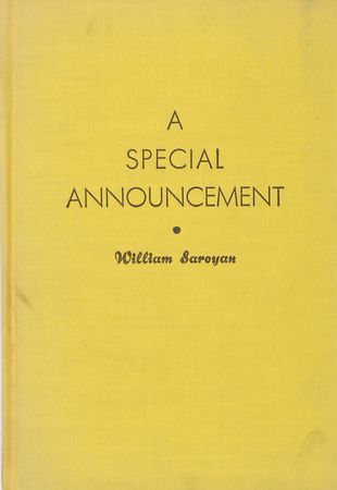 Lot #710 William Saroyan - Image 2