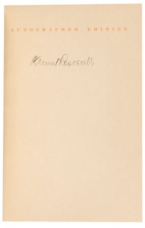 Lot #384 Kermit Roosevelt - Image 1