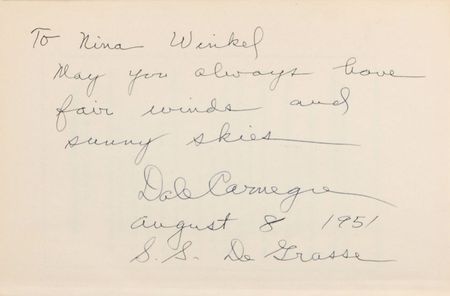 Lot #332 Dale Carnegie Book - Image 1