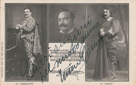 Lot #742 Enrico Caruso Signed Photograph - Image 1