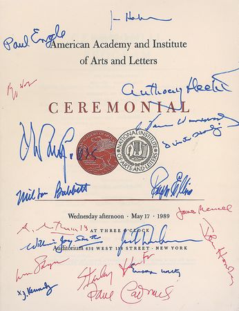 Lot #669 Authors and Artists Programs - Image 1