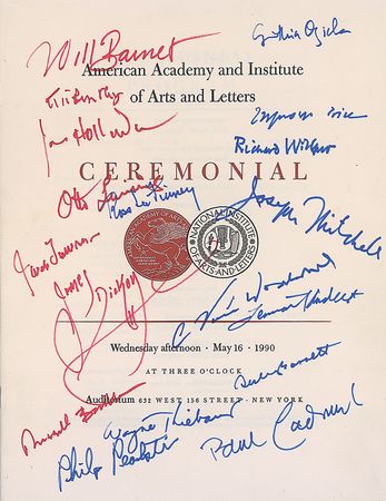 Lot #669 Authors and Artists Programs - Image 2