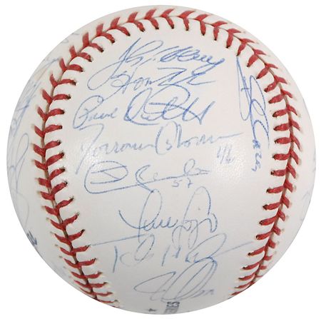 Lot #1478 NY Yankees: 2004 Baseball - Image 1