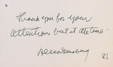 Lot #685 Allen Ginsberg Group Lot - Image 2