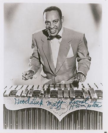 Lot #907 Lionel Hampton Signed Photographs - Image 1