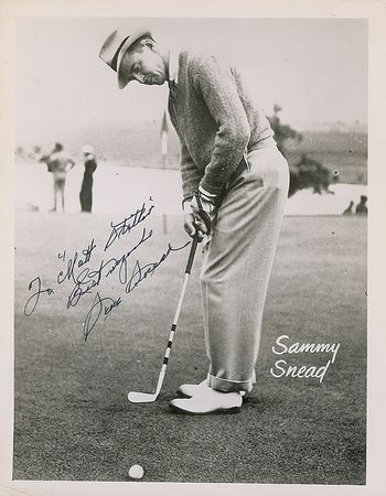 Lot #1512 Sam Snead - Image 2