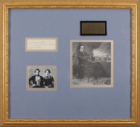 Lot #198 Jefferson and Varina Davis: The First Family of the Confederacy - Image 1