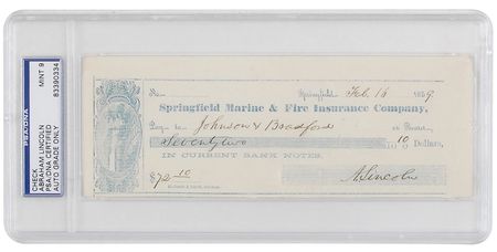 Lot #40 Abraham Lincoln: 