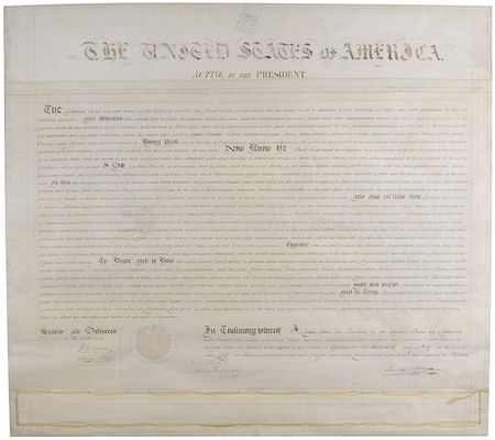 Lot #27 James K. Polk and James Buchanan: