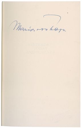 Lot #984 Maria von Trapp Book - Image 1